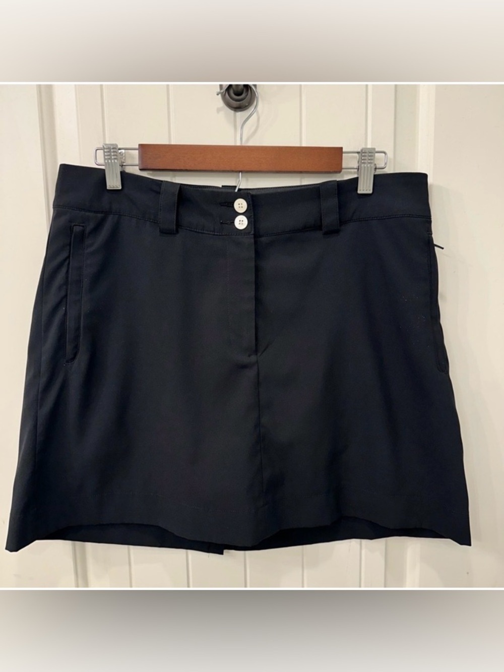 Nike Golf Tour Performance Dri-Fit Skort Black Size 10 Excellent Condition
